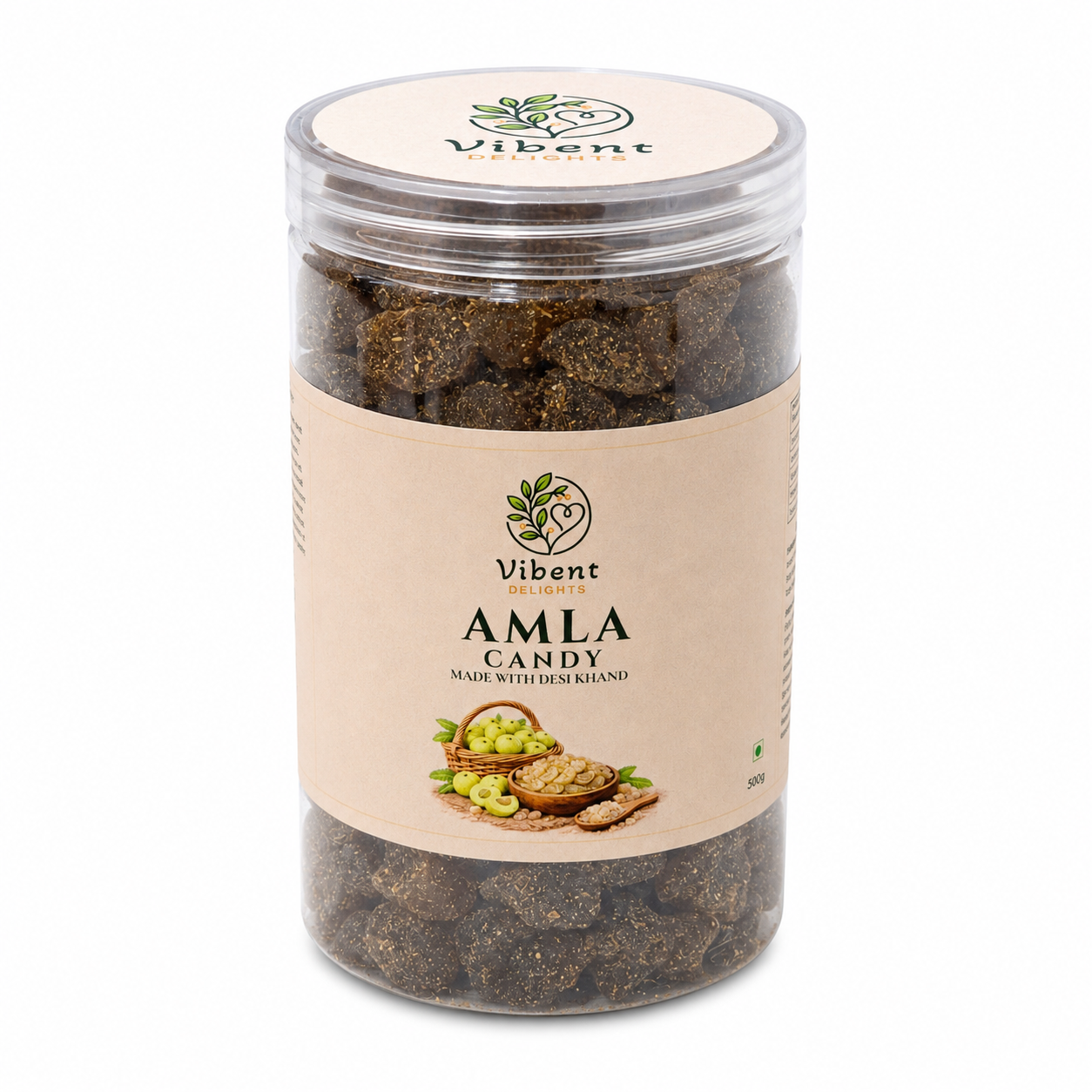 Desi Khand Amla Candy (500G) | Slow Processed