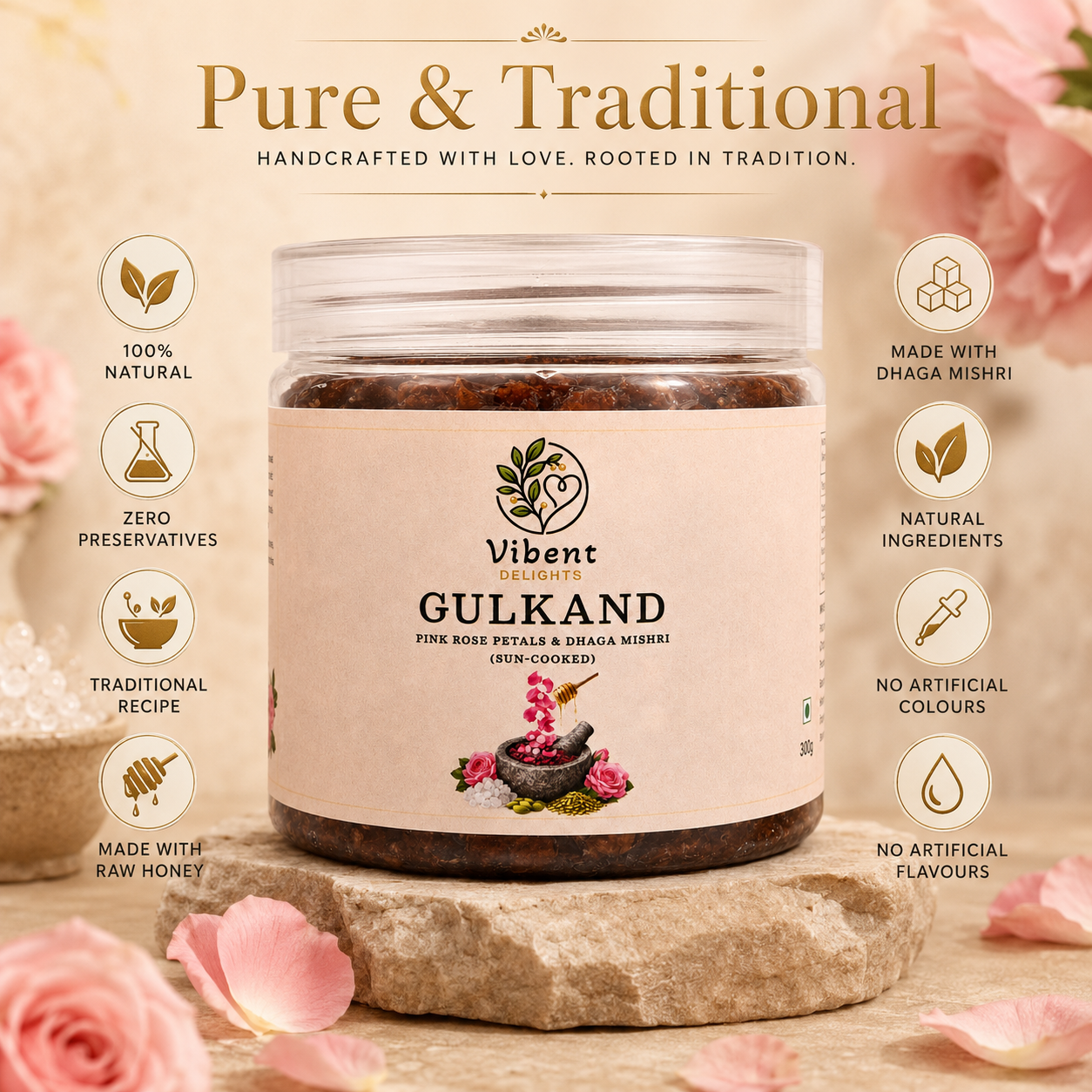 Natural Gulkand