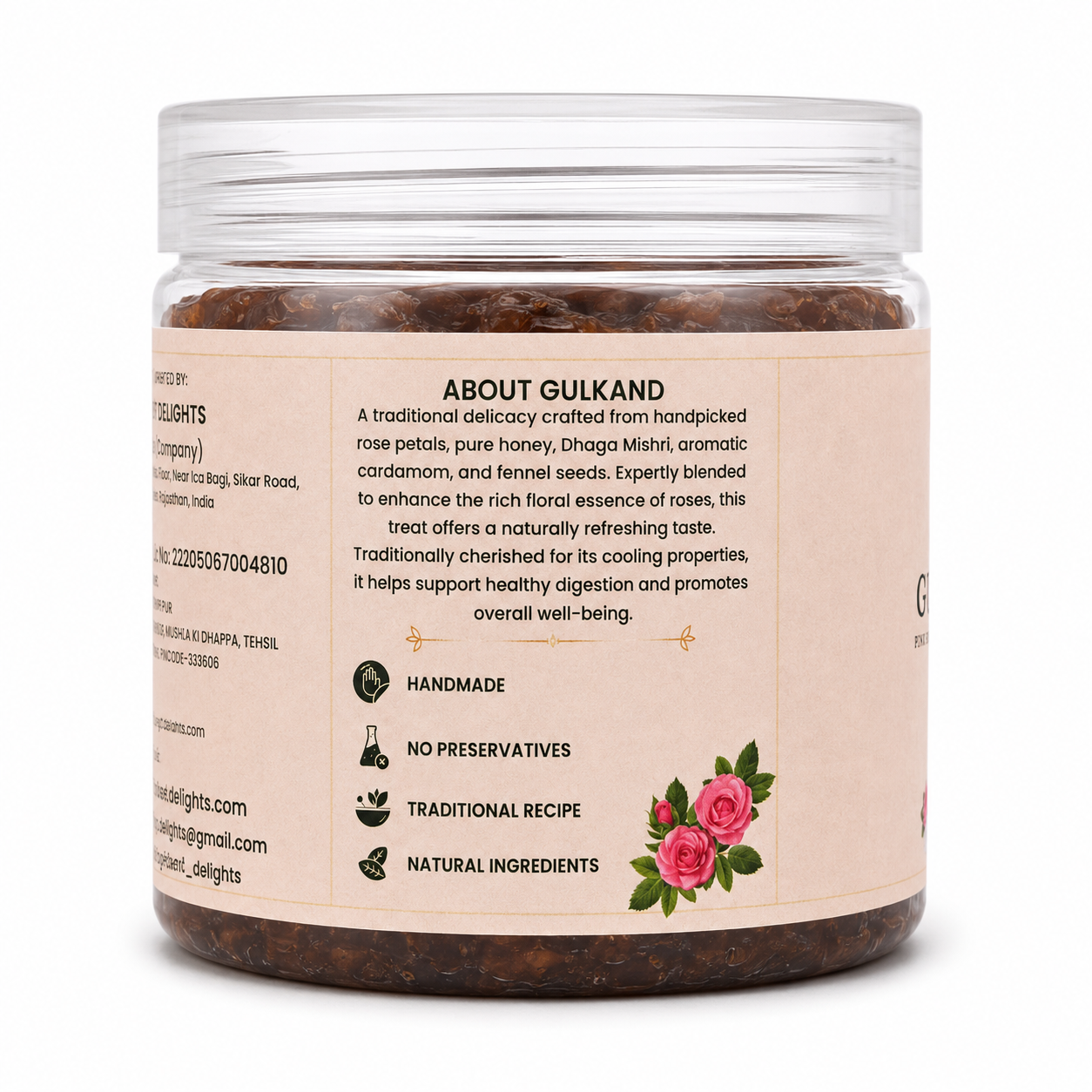 Natural Gulkand