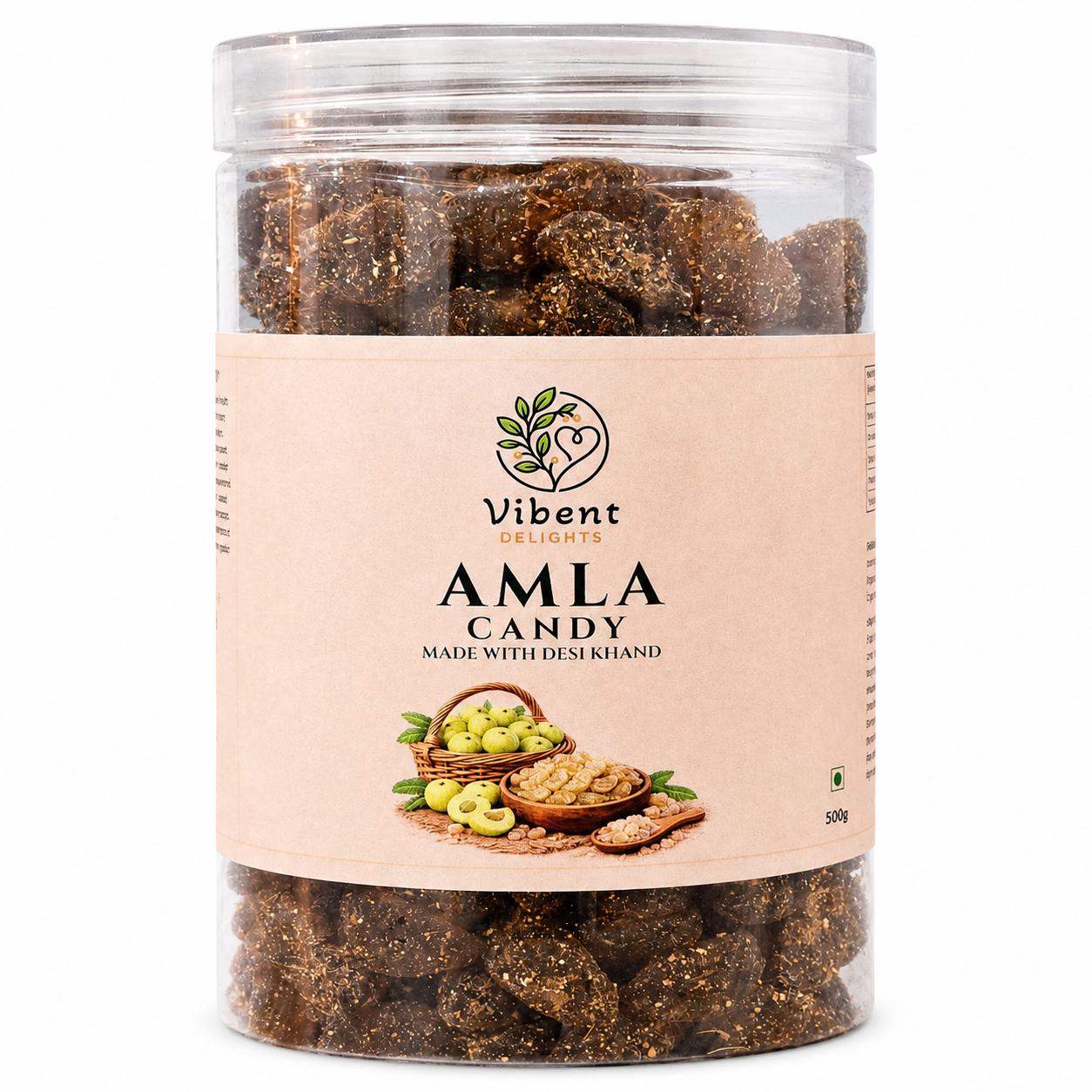 Desi Khand Amla Candy (500G) | Slow Processed