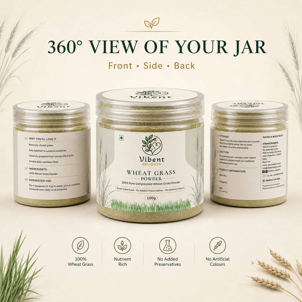 Wheatgrass Powder