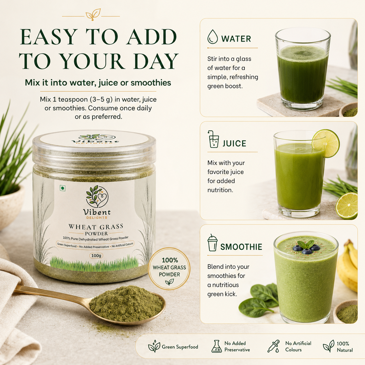 Wheatgrass Powder