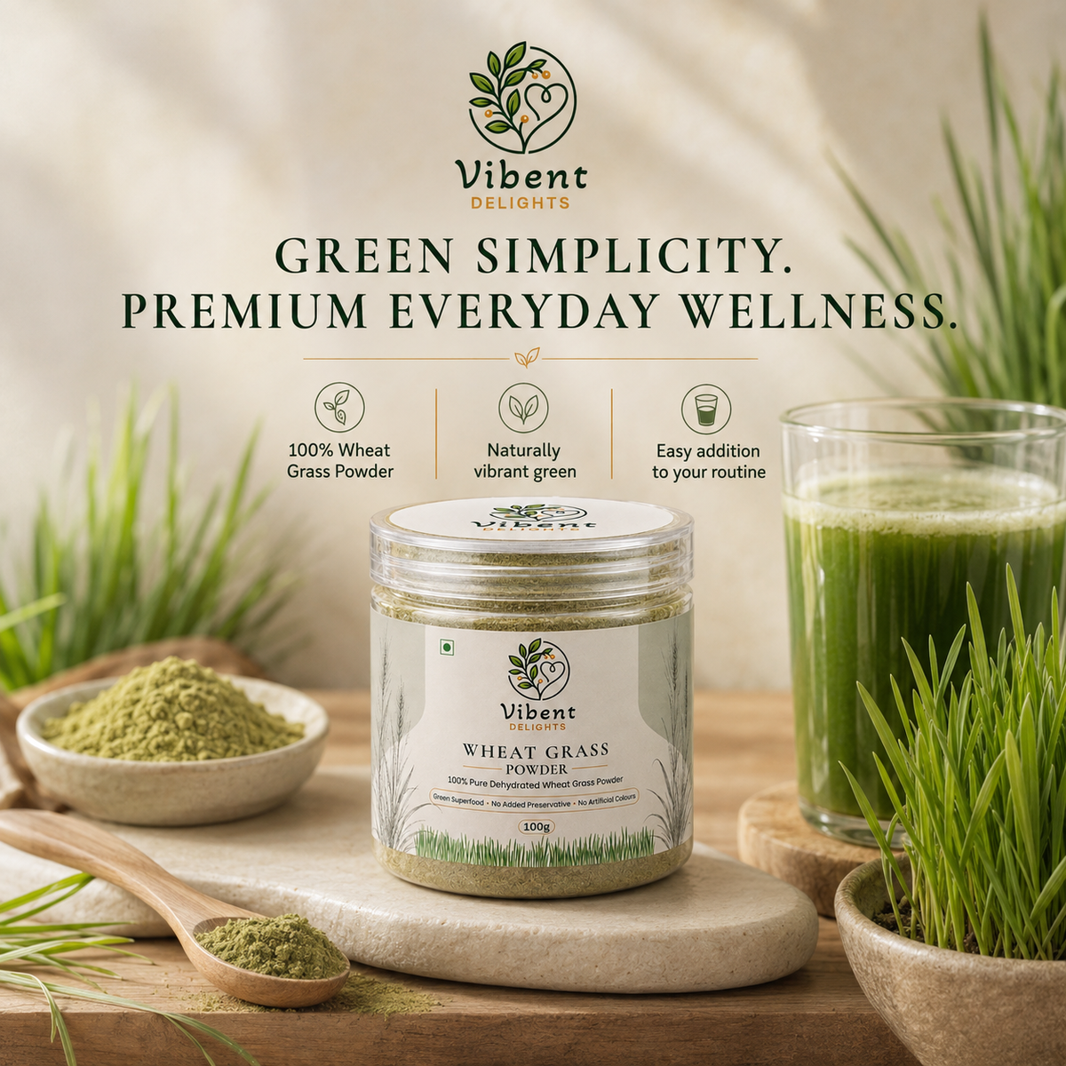Wheatgrass Powder