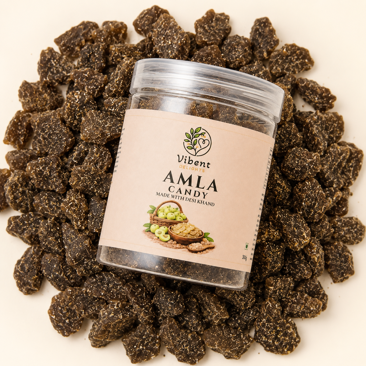 Desi Khand Amla Candy (300G) | Slow Processed